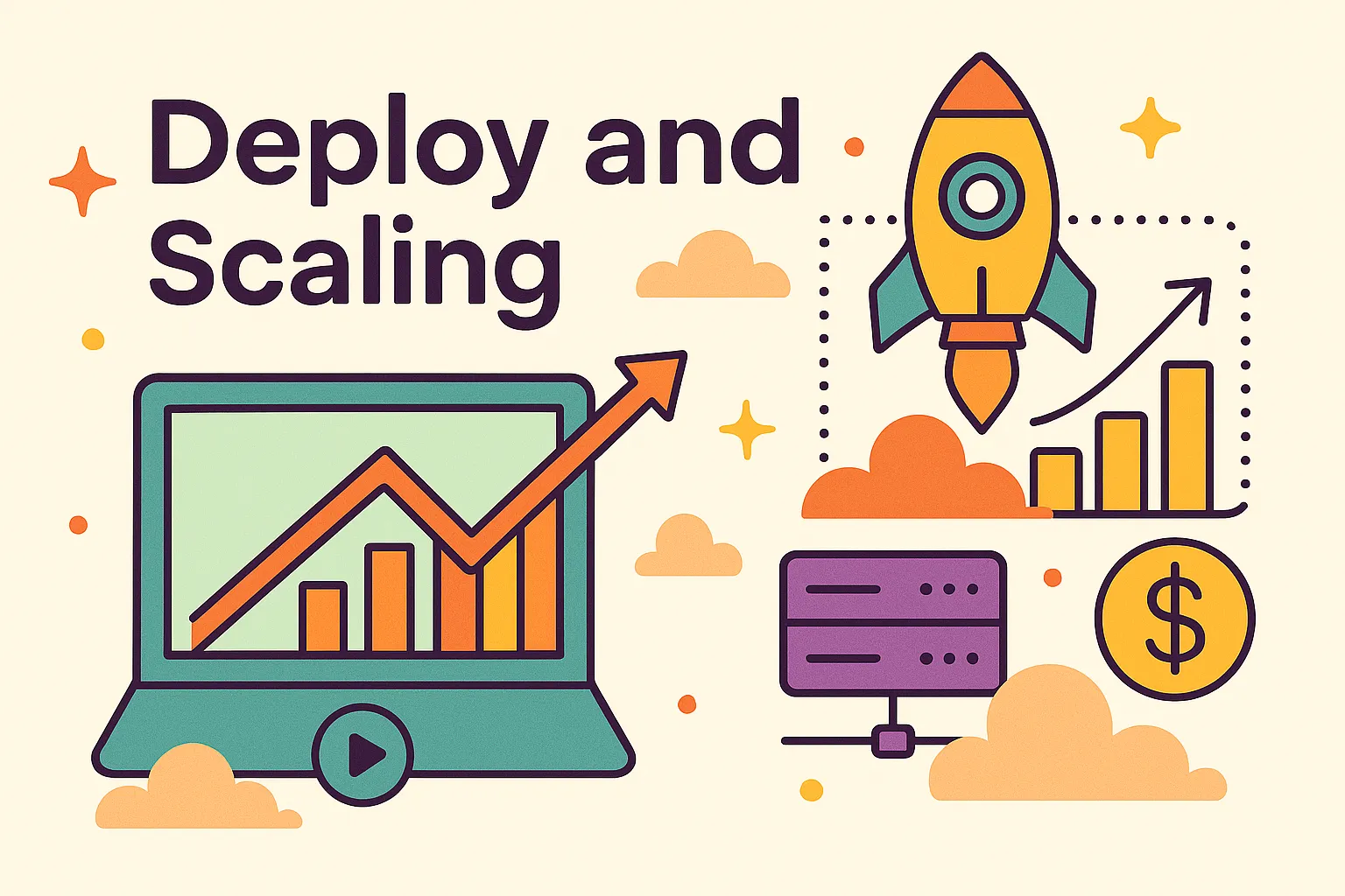 Ship your app and plan for growth.