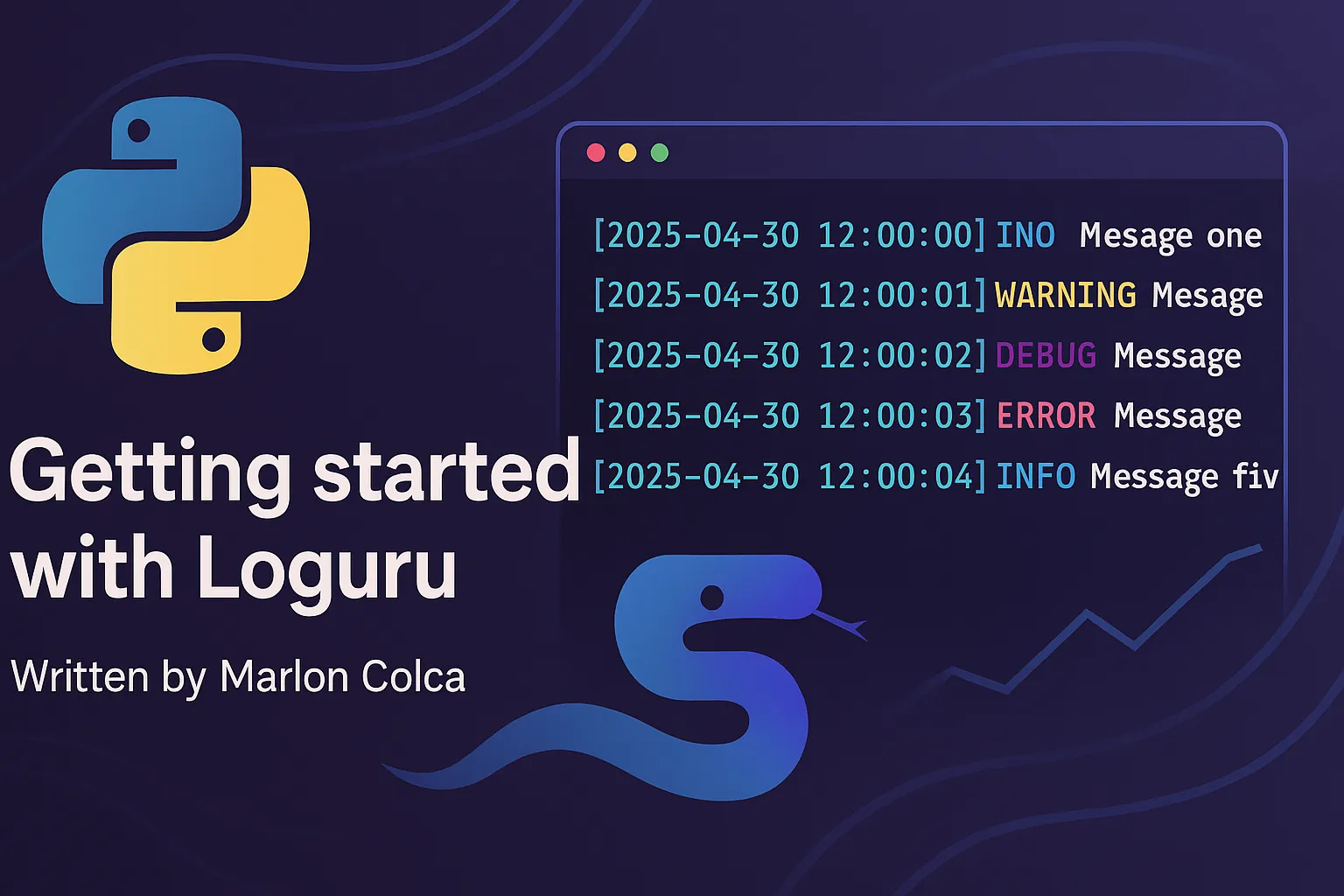 Python logging made (stupidly) simple