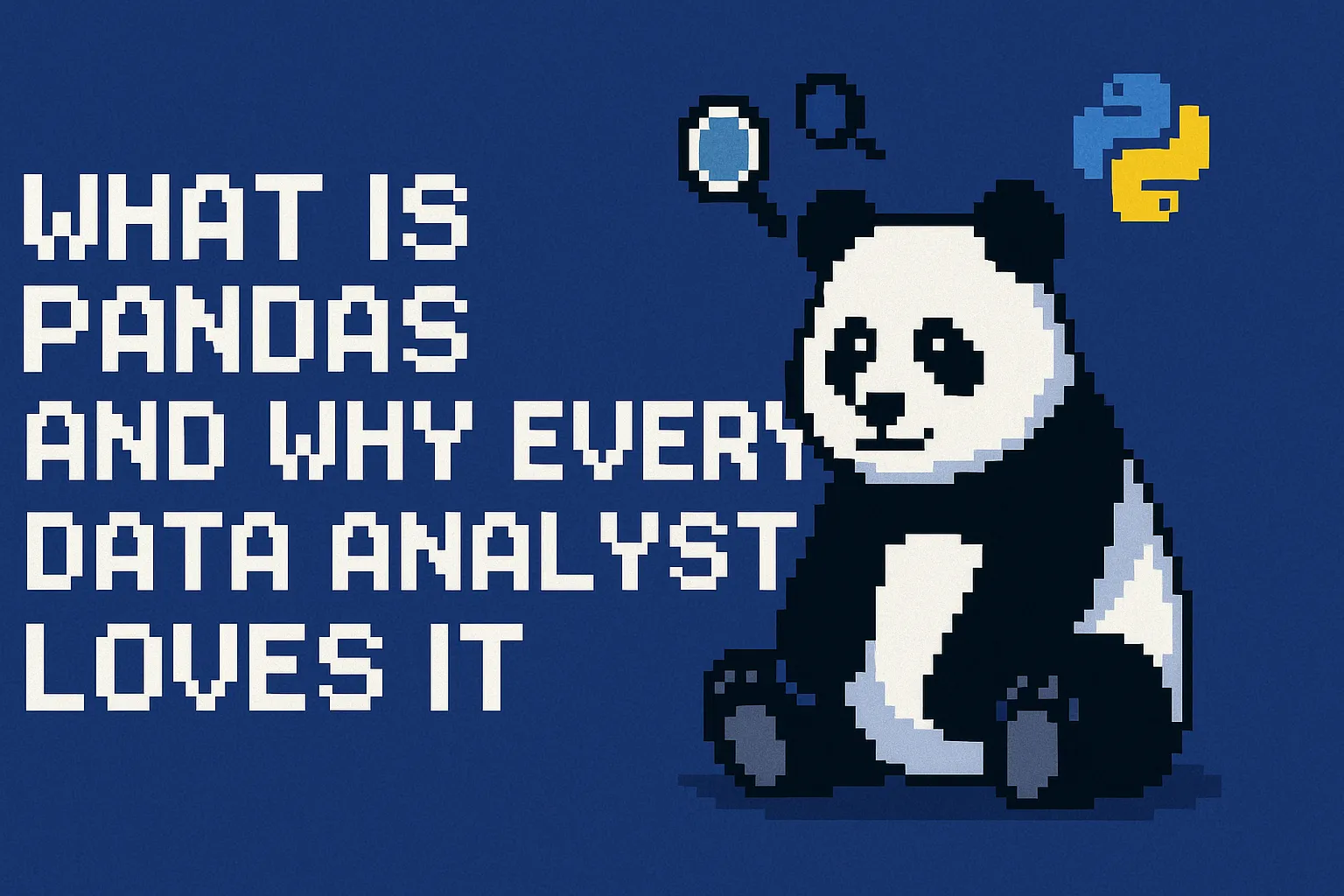What is Pandas and Why Every Data Analyst Loves It